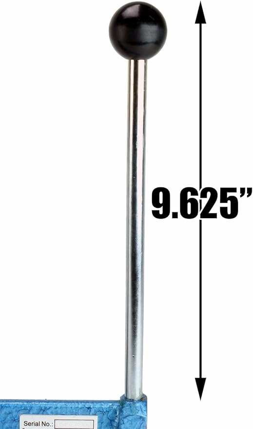 Erie Tools 30" Portable Bench Top Sheet Metal Hand Brake 16 Gauge Bender Up to 90 Degree Bends Heavy Duty