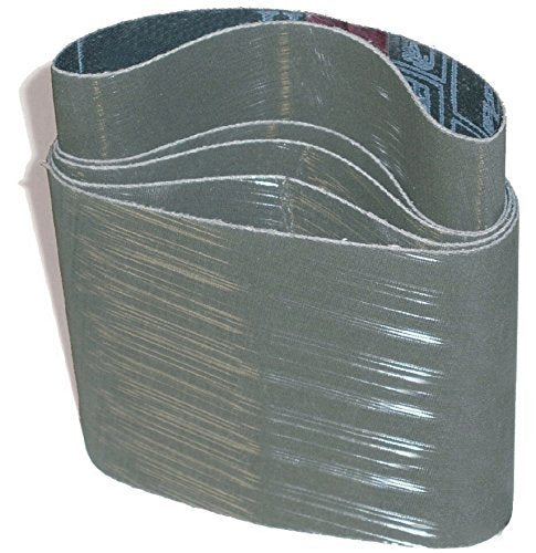 C.S. Unitec | PTX TZ Pyramid Sleeve | A30/600 Grit Closed Grinder Tool Belt | 3-1/2" Diameter x 4" Wide (Pack of 10) (42230)