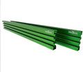 Multi T-Track - 3" Universal T-Track for Woodworking | Anodized Aluminum T Track Fence System | Woodworking Accessories | 48" Fence System (Set of 2) | Light Green