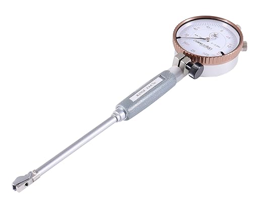 Accusize Industrial Tools 0.4-0.7'' by 0.0005'' Dial Bore Gage, Stem Length 4'', Ee20-5007