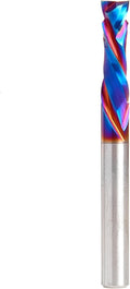 Amana Tool Spektra Extreme Tool Life Solid Carbide CNC Compression Spiral Router Bit, 46170-K, 1/4 D x 7/8 CH x 1/4 Shank x 2-1/2 Inch Long 2 Flute