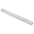 uxcell Square Steel Key Stock 7/8" x 7/8" x 12" Cold-Drawn 45# Steel Bars Precision Key Stock for Gearbox Coupling, Silver Tone