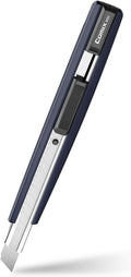 Comix 5.5-Inch Utility Knife, 9mm Alloy Blade with Self-Locking Slider, Safe Cutting Tool for Home or Office Use