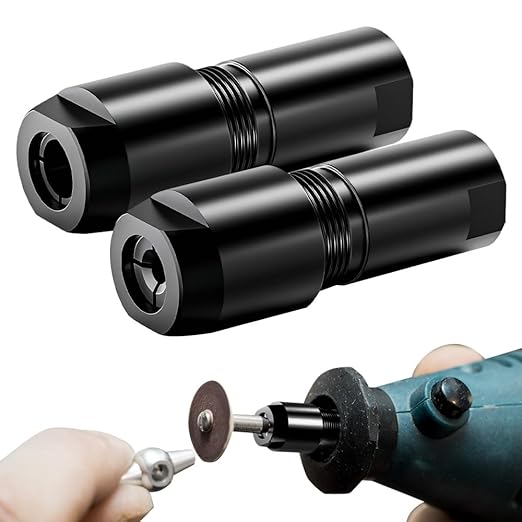 Angle Grinder Conversion Accessories Adapter Kit, 2025 Bloomy Flower Calendar, Interface Connector Adapter for Angle Grinder Polisher Drill Bit Connecting Tool for 6mm+3mm Conversion (1 set-6mm+3mm)