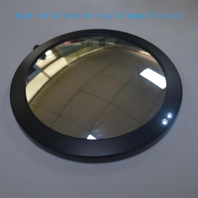 Generic Portable Vehicle Inspection Mirror with Extendable 16cm Acrylic Lens and Handle