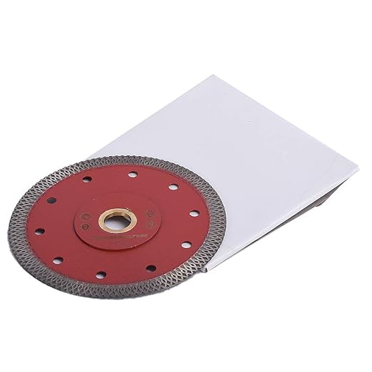 GoYonder 5 Inch Super Thin Tile Saw Blade, Diamond Blade for Angle Grinder, Dry Wet Tile Blade for Ceramic Tile, Concrete, Granite Cutting