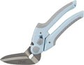 8" Heavy Duty Scissors, Carpet Cutter, Industrial Scissors, Multipurpose, Scissors for Carpet, Cardboard, Leather, Pruning, Gardening, Professional Soft Grip Stainless Steel (Blue)