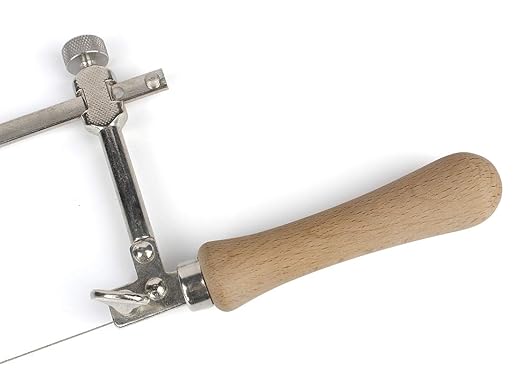2M Wire Saw + Coping Saw Steel Frame for Wood Stone Jade Metal Cutting Multifunction Hand Tool