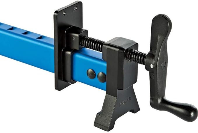 Sure Foot 36' Bar Clamps Lightweight Aluminum Carpenter Pipe Clamps with 2-1/2' Wide Base for 3/4' Boards