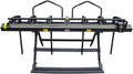 KAKA INDUSTRIAL Siding Brake, 102-inch Portable Thin Plate Aluminum Brake, Sheet Metal Brake with a Roller Knife, 24-Gauge Mild Steel Capacity, 1-180° Bending Angle Metal Brake Bender ALB-102