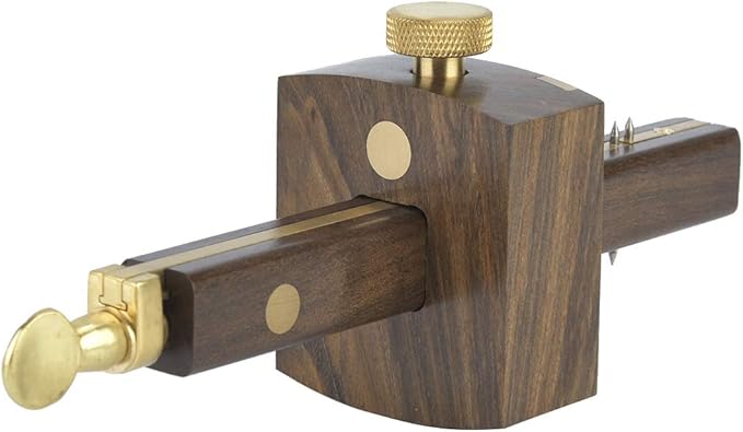 Adjustable Wood Marking Gauge,8 Inch Marking Gauge Woodworking Marking Gauge,Drawing Measuring Tools Scribing Marking Gauge Gauge for Carpenter Accessories