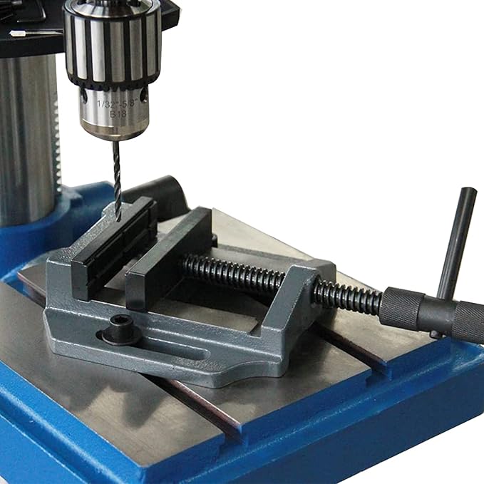 KAKA INDUSTRIAL Drill Press Clamping Vice,Precise Drilling Press Vise (BSM-125N)