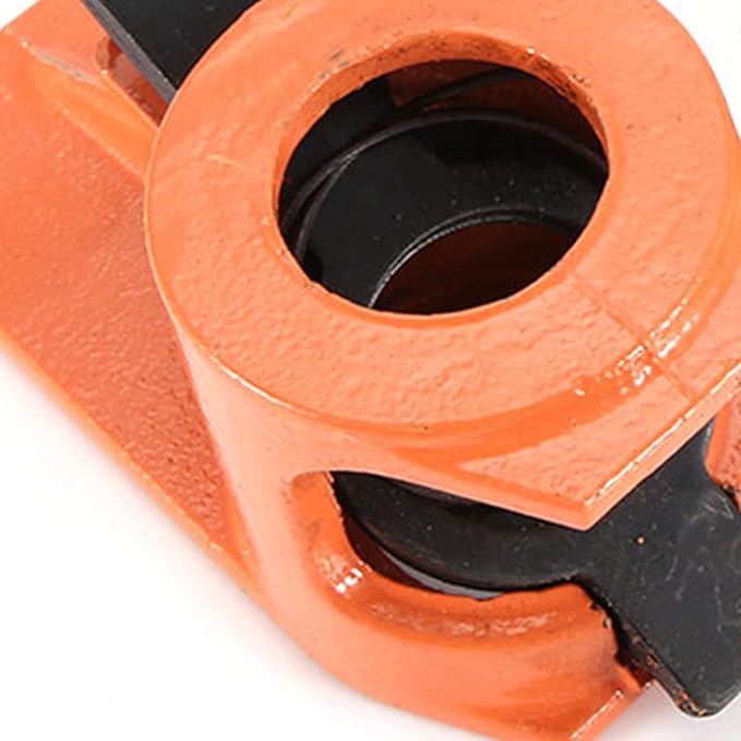 Heavy Duty 1 inch Pipe Clamp Jaws Vise Fixture Set Woodworking Tool Kit Vise Clamp for Gluing and Drilling Used in Wood Clamp, Water Pipe Clamp (1 PCS)