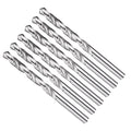Drill Bit, 5/16" Cutting Diameter, 4241 HSS 118° Cutting Angle Uncoated Bright Versatile Jobber Bits - (Applications: for Drilling Plastic Wood Soft Metal), 6-Pieces