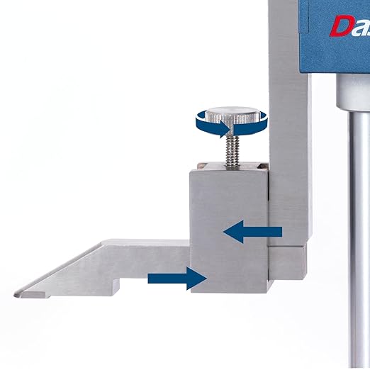 Dasqua 24"/600mm Double Beam Digital Height Gauge with Feed Wheel, Heavy Duty Cast Iron Base with Carbide-Tipped Scriber, Accuracy: ±0.0019"/0.05mm, Resolution 0.001"/0.01mm