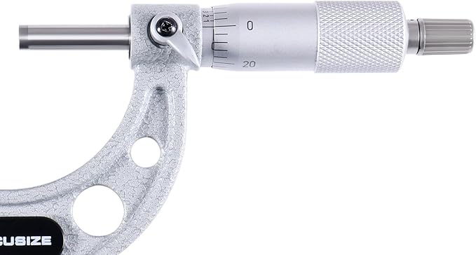Accusize Industrial Tools 0-3 inch x .0001'' Ultra-Precision M-Type Outside Micrometers Carbide Tipped 3 Pc Set, EG00-0903