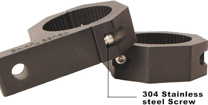 1.75 inche Roll Bar Clamp - 2Pack, Clamp 1 3/4 inch Bar,Tube Mount Bracket for Work HID LED Light Bar (2pcs-1.75" Clamp)