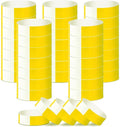 500 Pcs Yellow Paper Wristbands for Events Waterproof Neon Wrist Bands Adhesive Concert Identification Wristbands Hand Bands for Events (Yellow)