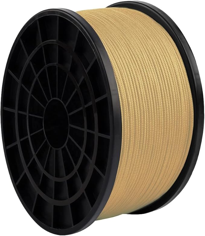 HERCULES Type III Paracord 550 Paracord Rope Parachute Cord, 1000' Desert Tan for Camping Cord, Survival Rope