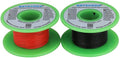 BNTECHGO 22 Gauge Silicone Wire Spool red 25ft and Black 25ft Flexible 22 AWG Stranded Tinned Copper Wire