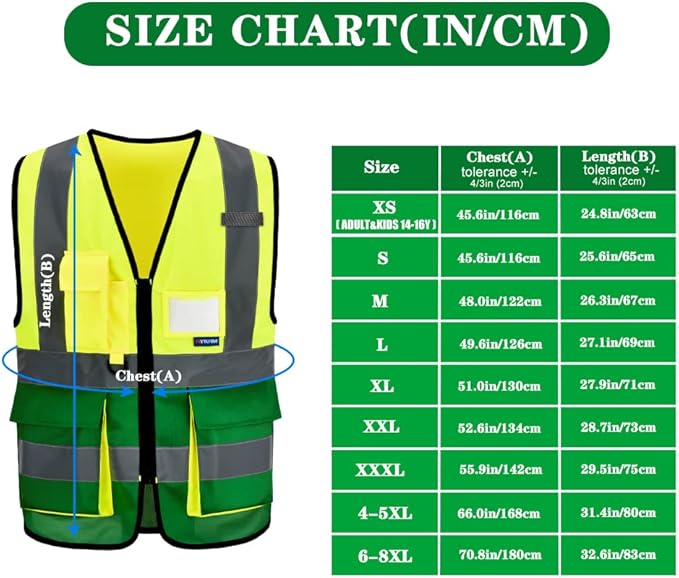 A-SAFETY reflective work vest