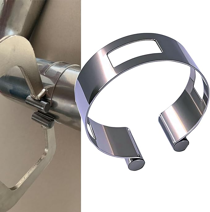 2.5 inchesStainless Steel Exhaust Tack Welding Clamp-On Kit | Heavy-Duty Corrosion-Resistant Tool for Automotive Exhaust Fabrication & Professional Welding Projects (2.5 inches 1PCS)