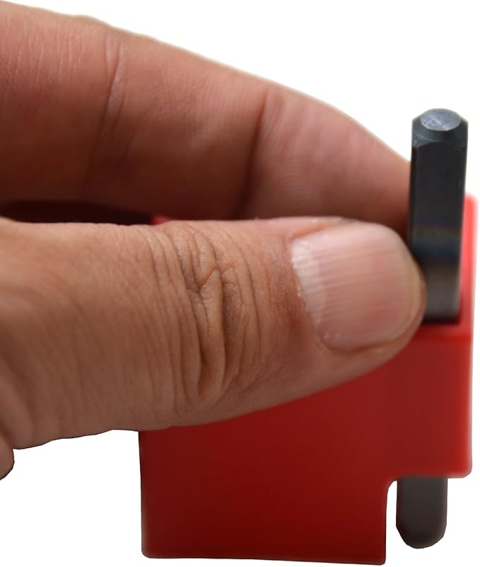 9pcs Heavy Duty Steel Stamp Uppercase Number 3/16 5mm Hand Stamping Character Mark Code Alphabet Punch Kit for Bracelet Ring Jewelry Sheet Metal Plate Making Mold Die
