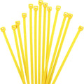 XINGO 1000 PCS 4 inch Cable Zip Ties, 18lb Strength, Small Tie Wraps Self-Locking Nylon Zip Ties for Indoor and Outdoor Use (Yellow)