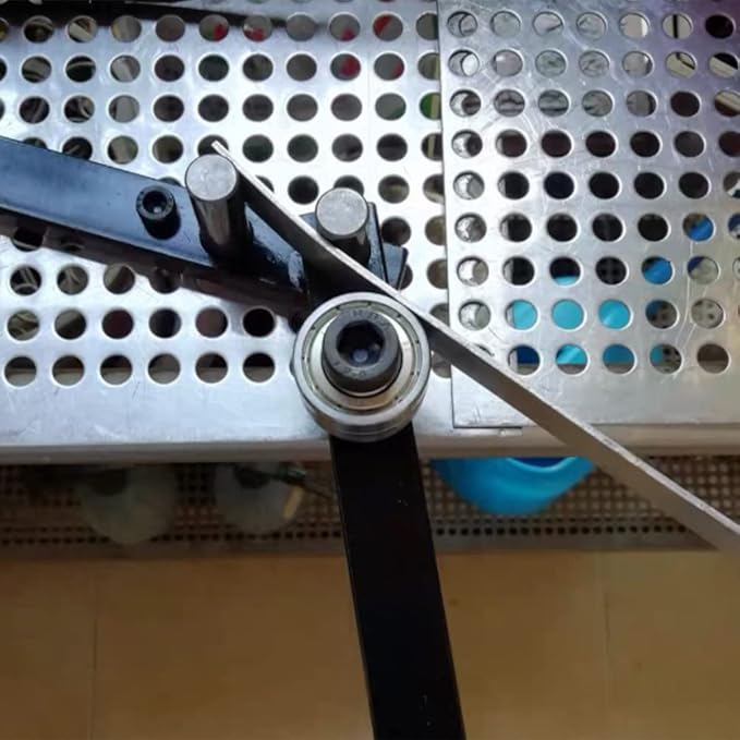 Manual Rod Bender Mini Tubing Bender Hand Rebar Bender Desktop Workbench Bending Tool for Bending of 1/4" Pipe