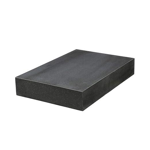 HHIP 4401-1599 12" X 9" X 2" Granite Surface Plate, Grade B, 0 Ledge