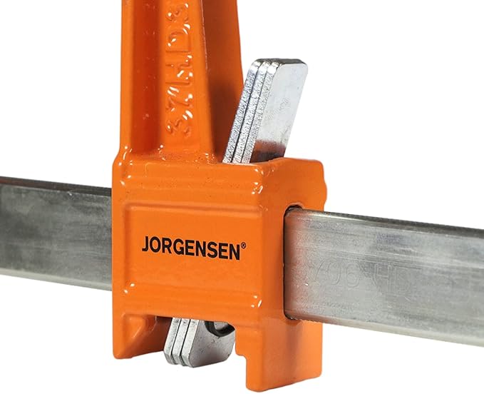 Pony Jorgensen 3706-HD Heavy Duty Steel Bar Clamp, Orange, 6-Inch