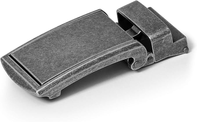 SlideBelts Full Grain Leather Belt with Contrast Stitching - Custom Fit for Adult Men, Golfers