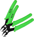 P.I.T. 2pcs Small Wire Cutters, Diagonal Cutting Pliers, Precision Mini Flush Cut Pliers, Micro Cutter for Soft Copper Wire,Floral, Jewelry, Electronics, Model Craft,Heating Wire,3d Print,5‘’