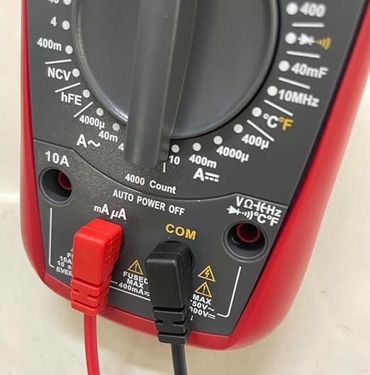 Multimeter Leads, 1000V 10A Meter Leads & Gold-Plated Needle Multimeter Probes