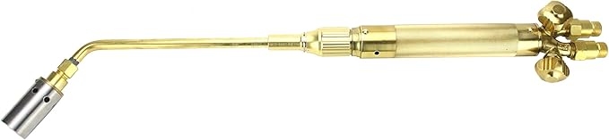 SÜA - Heavy Duty Oxy-Fuel Torch Compatible with Harris with Check Valves + Cutting Tip + Heating Tip (Propane)