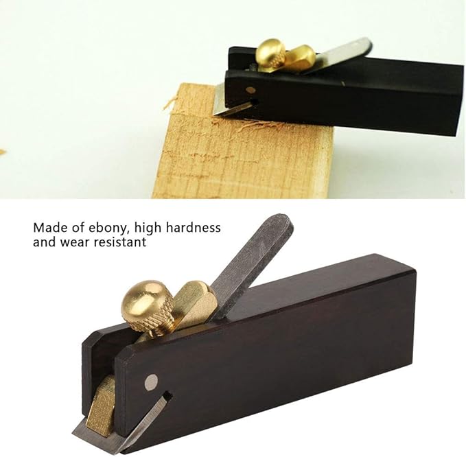 Wood Planer, 3 * 0.5 * 0.8in Hand Plane, Micro Planer Suitable for Making Small Wooden Products and Performing Detailed Woodworking Repairs