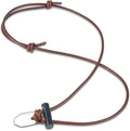 FNL Ceramic Fire Starter Necklace Leather Cord