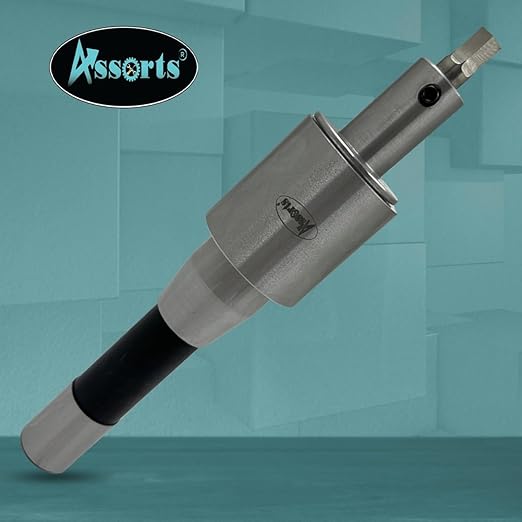 Assorts Precision Rotary Broach – R8 Shank (7/16" UNF) with HSS Hex Punches – CNC, Lathe, Milling & Drilling Compatible