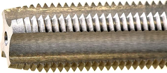 MaxTool 1 1/8-7P Hand Thread Taps HSS M2 Plug Taps 7 TPI FULLY GROUND RIGHT HAND; HPF02W00R108