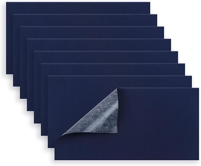 8PCS 7.8x3.9 inch Nylon Repair Patch Self-Adhesive Fabric Patch Down Jacket Repair Patches for Puffer Jackets Tenacious Tape Polyester Waterproof Lightweight Tent Repair Patch Kits for Clothes Bag
