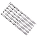 Drill Bit, 3mm Cutting Diameter, 4241 HSS 118° Cutting Angle Uncoated Bright Versatile Jobber Bits - (Applications: for Drilling Plastic Wood Soft Metal), 6-Pieces