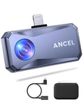 ANCEL IR101 Thermal Imaging Camera, 512x384 IR Resolution Thermal Camera for iPhone iPad (iOS), 25Hz Refresh Rate Thermal Imager with Lightning Port for Home/Pets/HVAC/Engine/Industrial Inspection