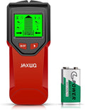 Stud Finder Wall Scanner - 5 in 1 Stud Finder Tool w/Microprocessor Chip and HD LCD Display, Stud Detector Beam Finders for the Center and Edge of Wood AC Wire Metal Studs Joist Pipe (Spicy)
