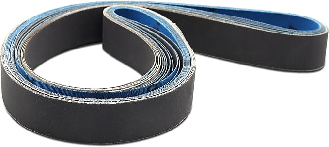 1x42 Sanding Belts for Knife Sharpening,Silicon Carbide Belt Sander Belts 600 800 and 1000 Assorted Fine Grits,12-Pack