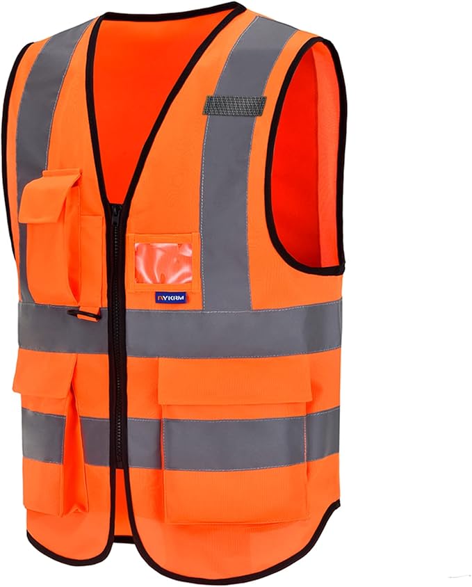 A-SAFETY Orange SMALL Safety VestS