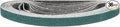 1/2 x 18 Inch Sanding Belt, 36 Pcs 80 Grit Zirconia Knife Sharpener Belts Work Sharpening for Belt Sander Knife Carving Tool Metal Working