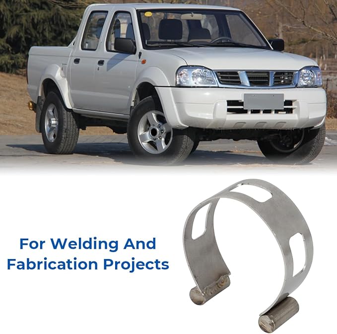 2" (50.8mm) Stainless Exhaust Tacking Band Clamp-On For Welding Fabrication