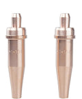 LISSAM 3-1-101 Acetylene Cutting Torch Tip – Compatible with V-Style Heavy Duty Torch (2-Pack)