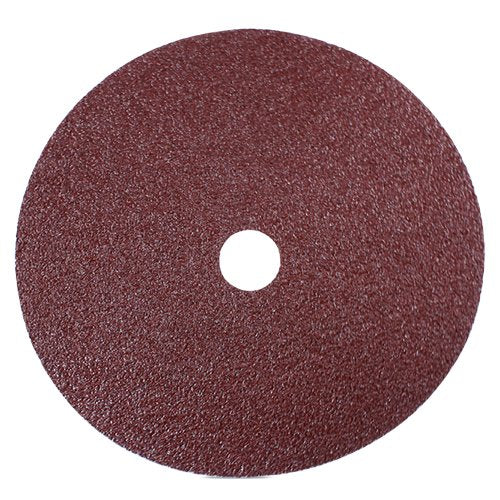 BHA Aluminum Oxide Resin Fiber Sanding and Grinding Discs, 7” x 7/8” Arbor Hole, 24 Grit - 25 Pack