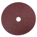 BHA Aluminum Oxide Resin Fiber Sanding and Grinding Discs, 7” x 7/8” Arbor Hole, 36 Grit - 25 Pack